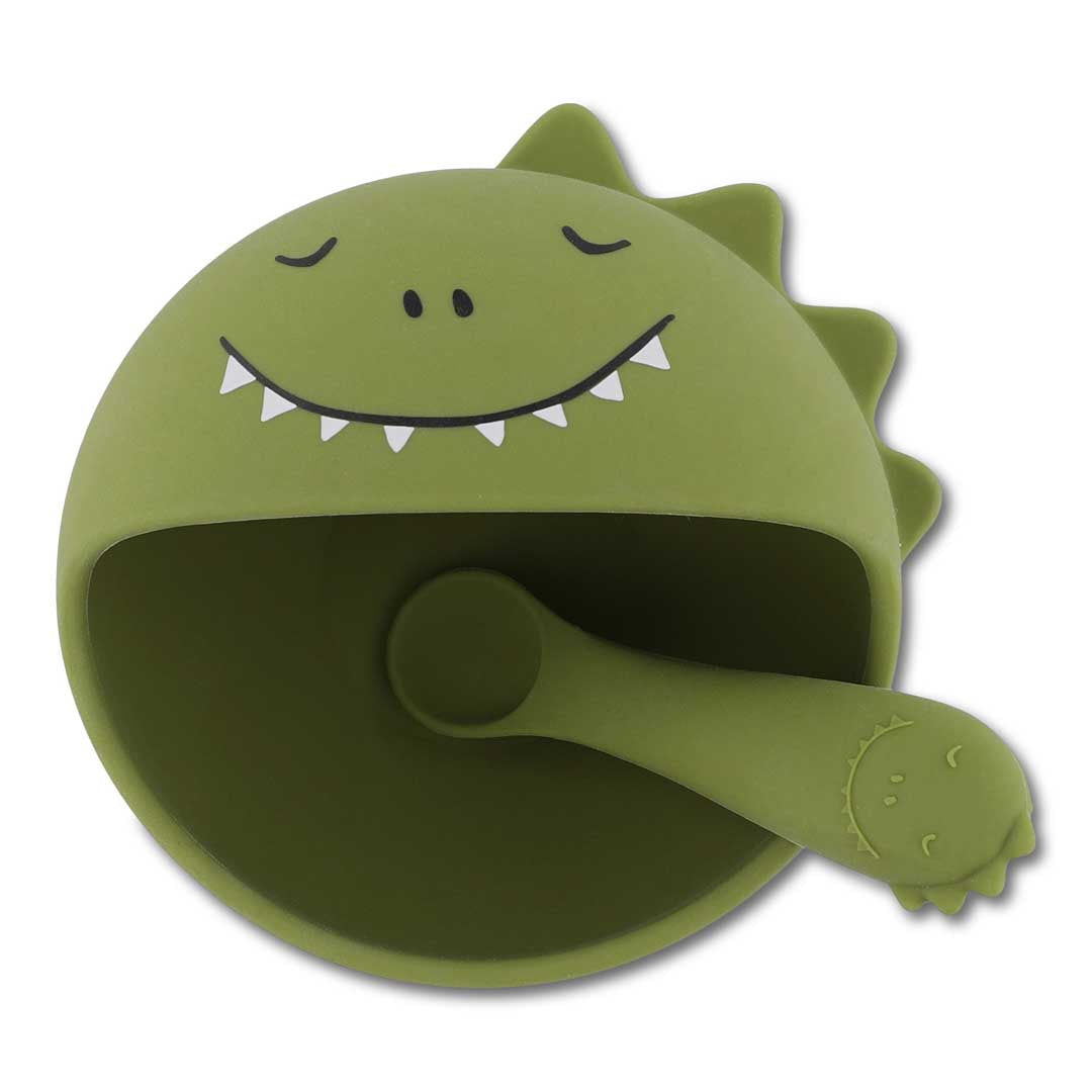 Erstes Baby-Essset - Mr. Dino