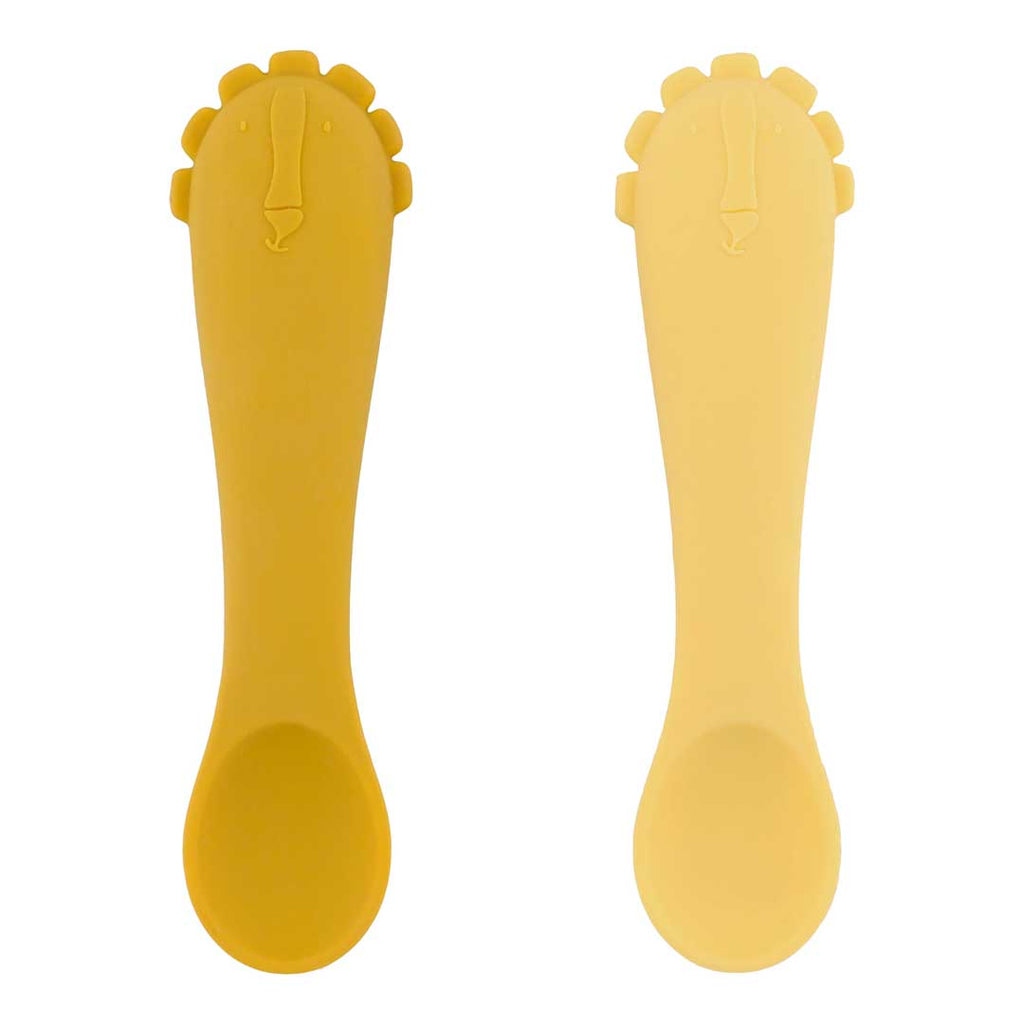 First baby spoons 2-pack - Mr. Lion