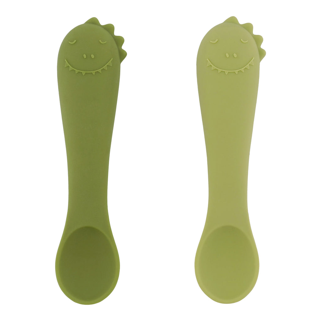 Erste Babylöffel 2-pack - Mr. Dino