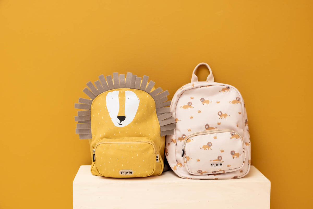 Trixie Backpack print - Lively Lion