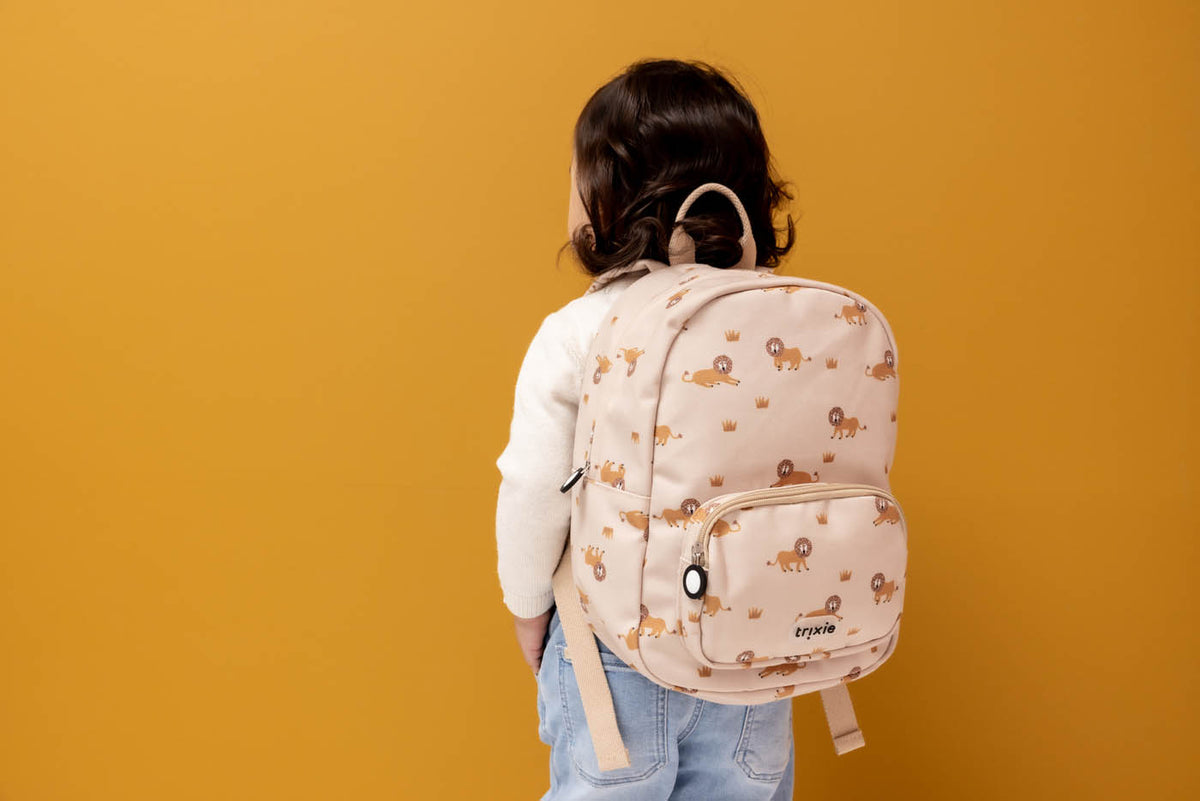 Trixie Backpack print - Lively Lion