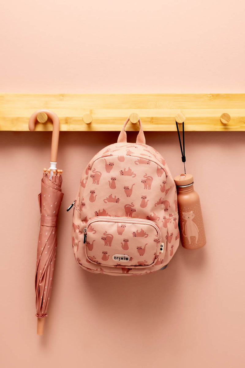 Trixie backpack print Mrs. Cat