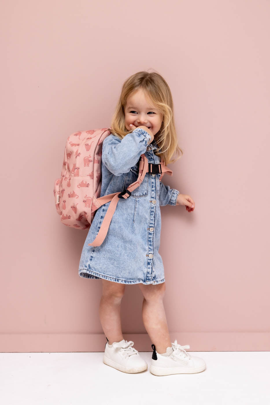 Trixie backpack print Mrs. Cat