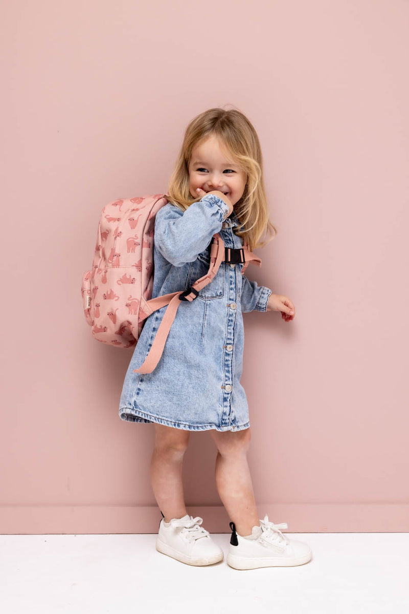 Trixie backpack print Mrs. Cat