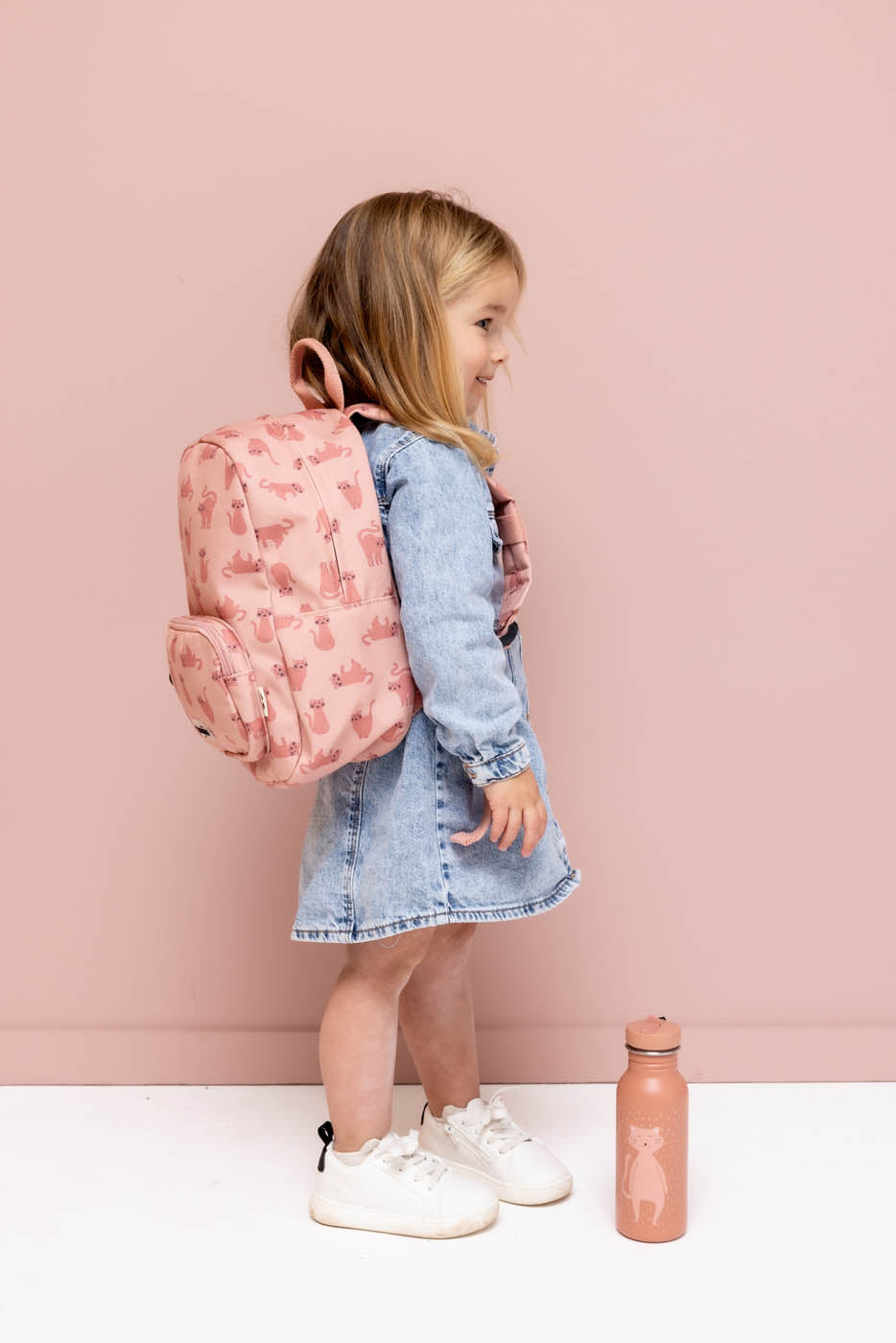 Trixie backpack print Mrs. Cat