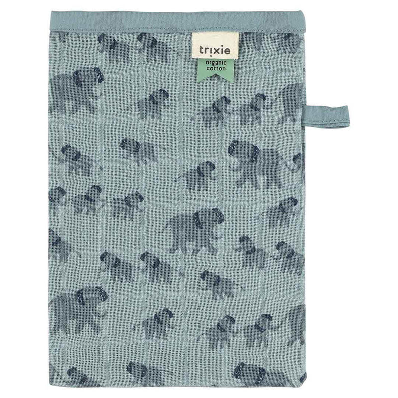 Manoplas muselina 3-pack mix - Enchanting Elephant