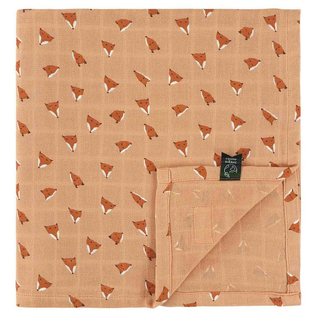 Muslin cloth | 110x110cm - Fierce Fox