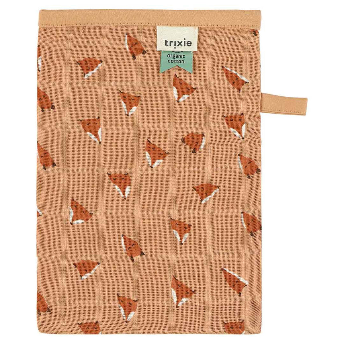 Gants de toilette en mousseline 3-pack mix - Fierce Fox