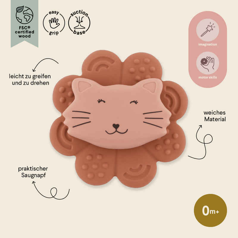 Spinner de silicona con ventosa - Mrs. Cat