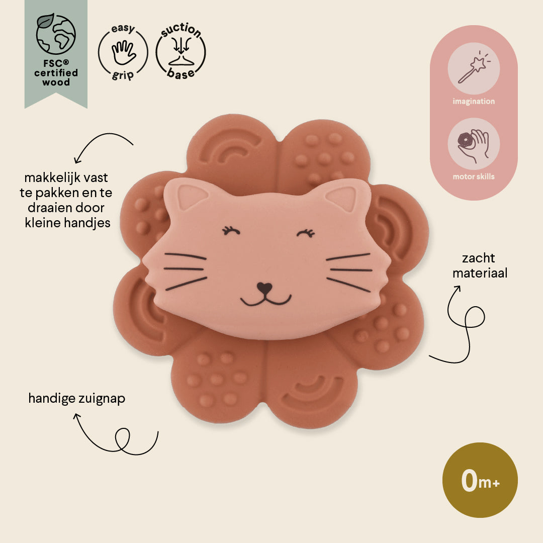 Spinner de silicona con ventosa - Mrs. Cat