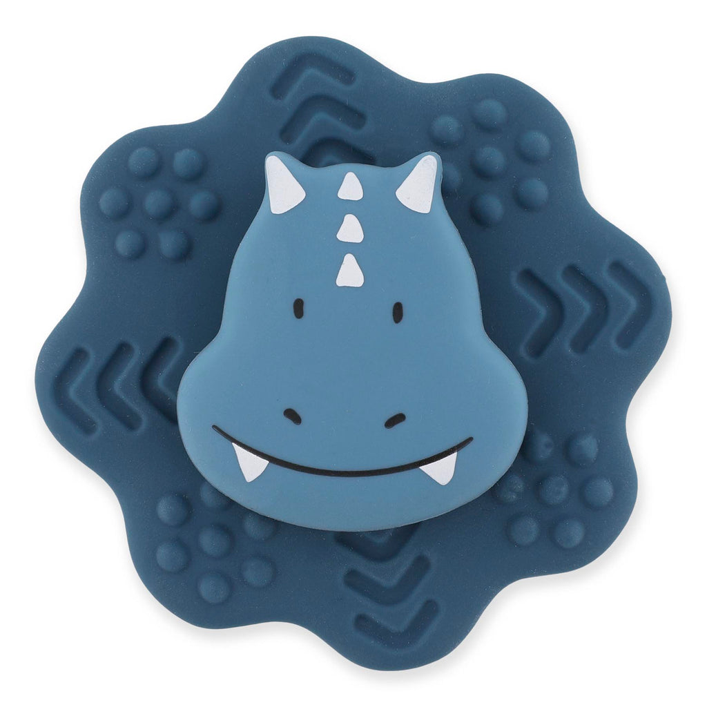 Spinner de silicona con ventosa - Mr. Triceratops