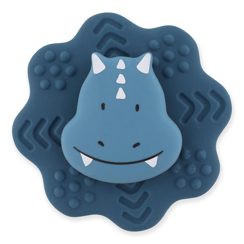 Spinner de silicona con ventosa - Mr. Triceratops