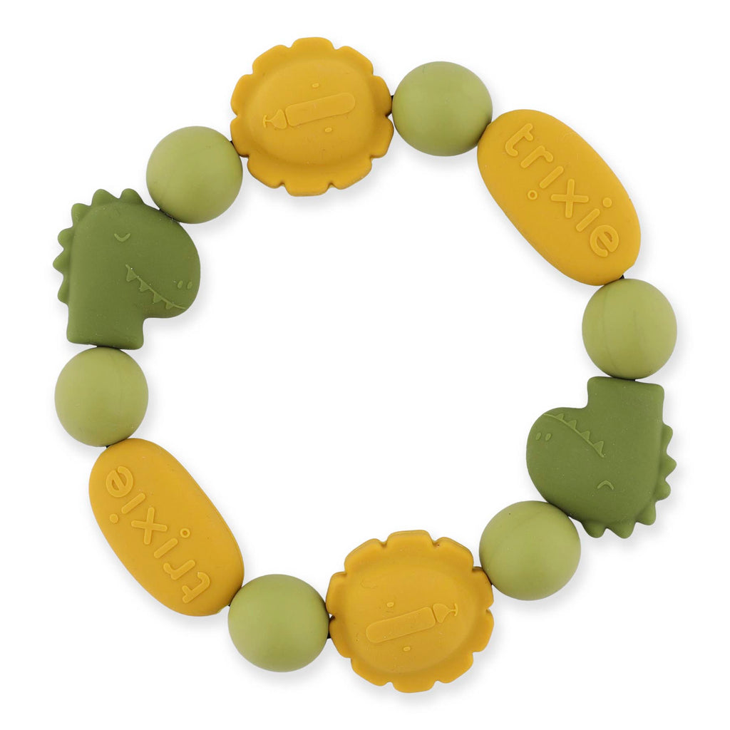 Silicone teething ring - Mr. Dino & Mr. Lion