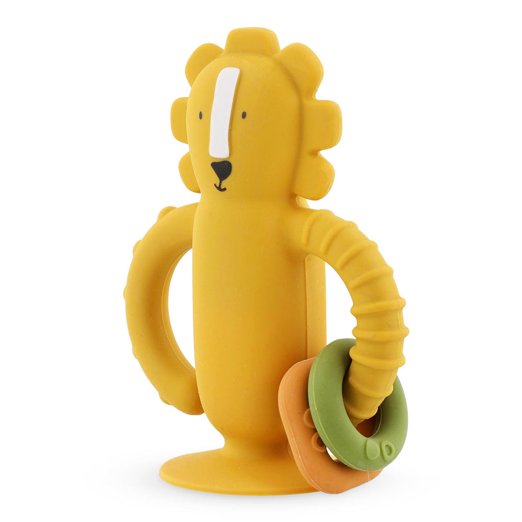 Juguete sensorial de silicona con ventosa - Mr. Lion