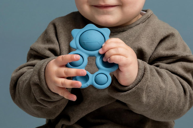 Pop-it-Spielzeug aus Silikon - Mr. Triceratops