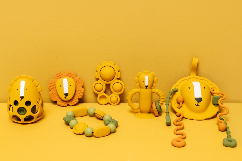Juguete sensorial de silicona para tirar - Mr. Lion