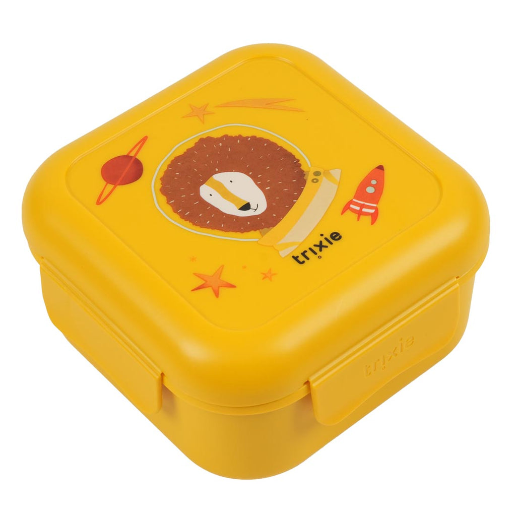 Snack box with clips - Spaceman Mr. Lion