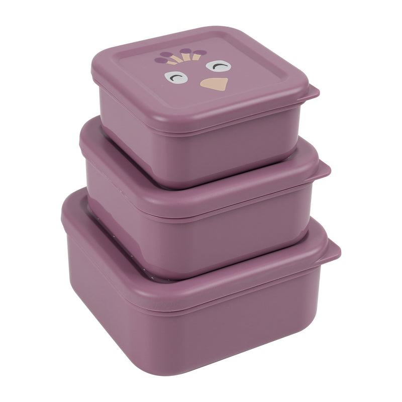 Snack box nesting - 3pcs - Mrs. Peacock
