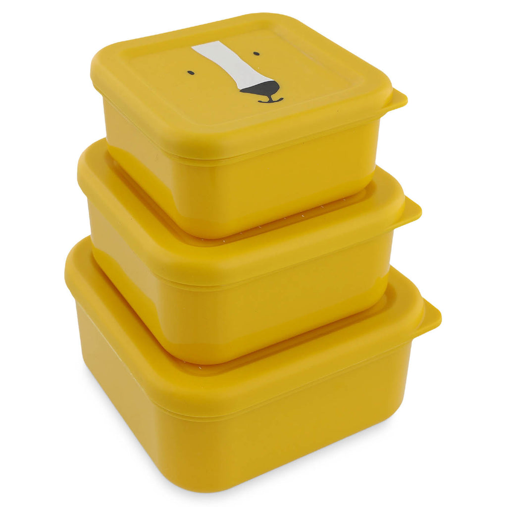Snackbox - 3er-Set - Mr. Lion