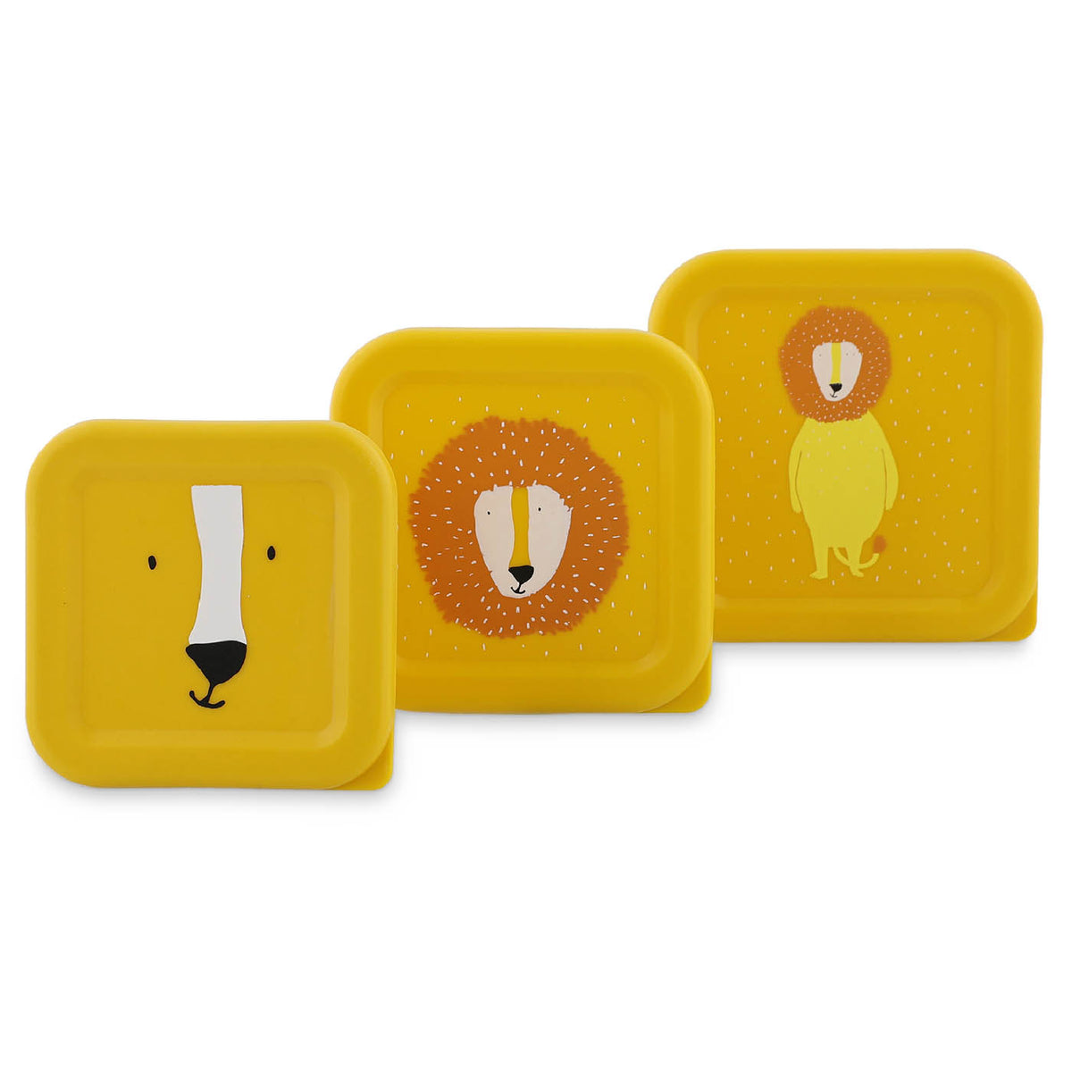 Snackbox - 3er-Set - Mr. Lion