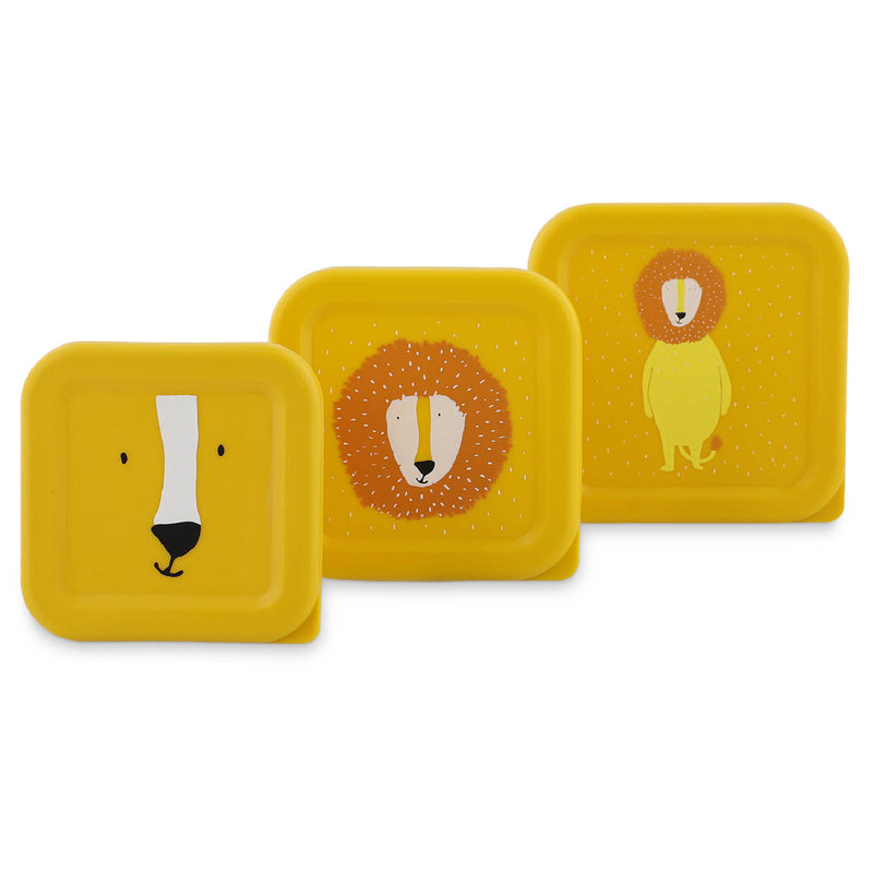 Snackbox - 3er-Set - Mr. Lion