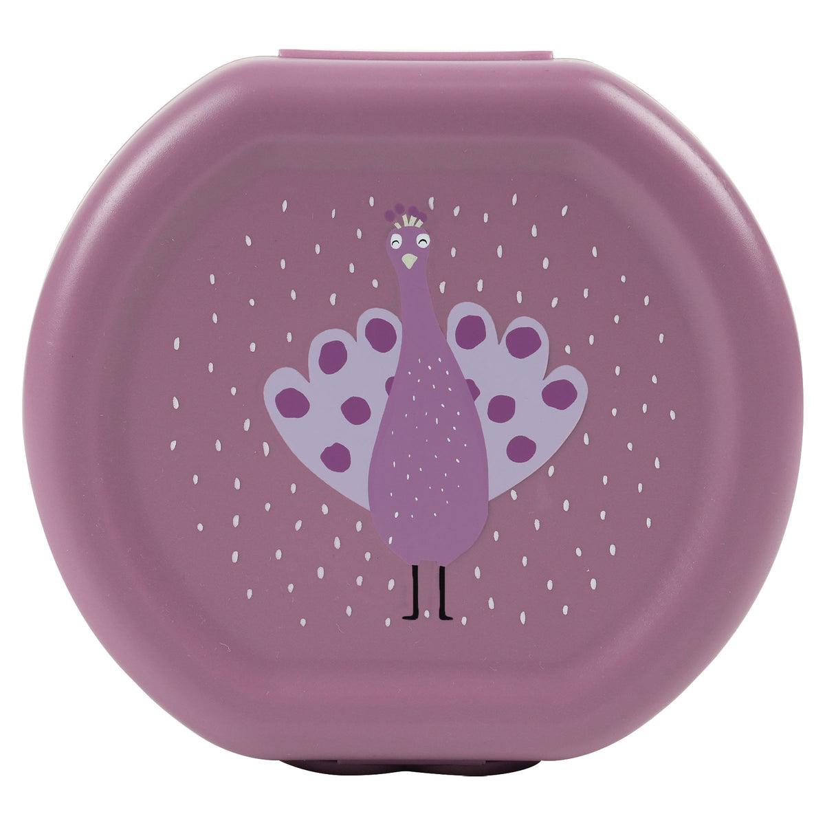 Snack box with clip - 2pcs - Mrs. Peacock