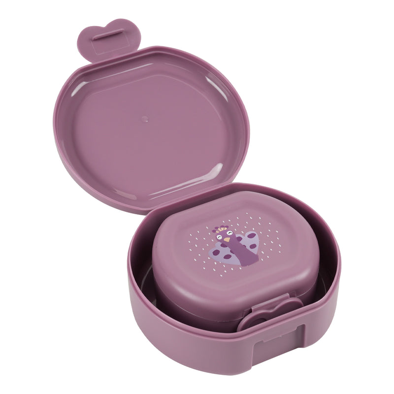 Snack box with clip - 2pcs - Mrs. Peacock