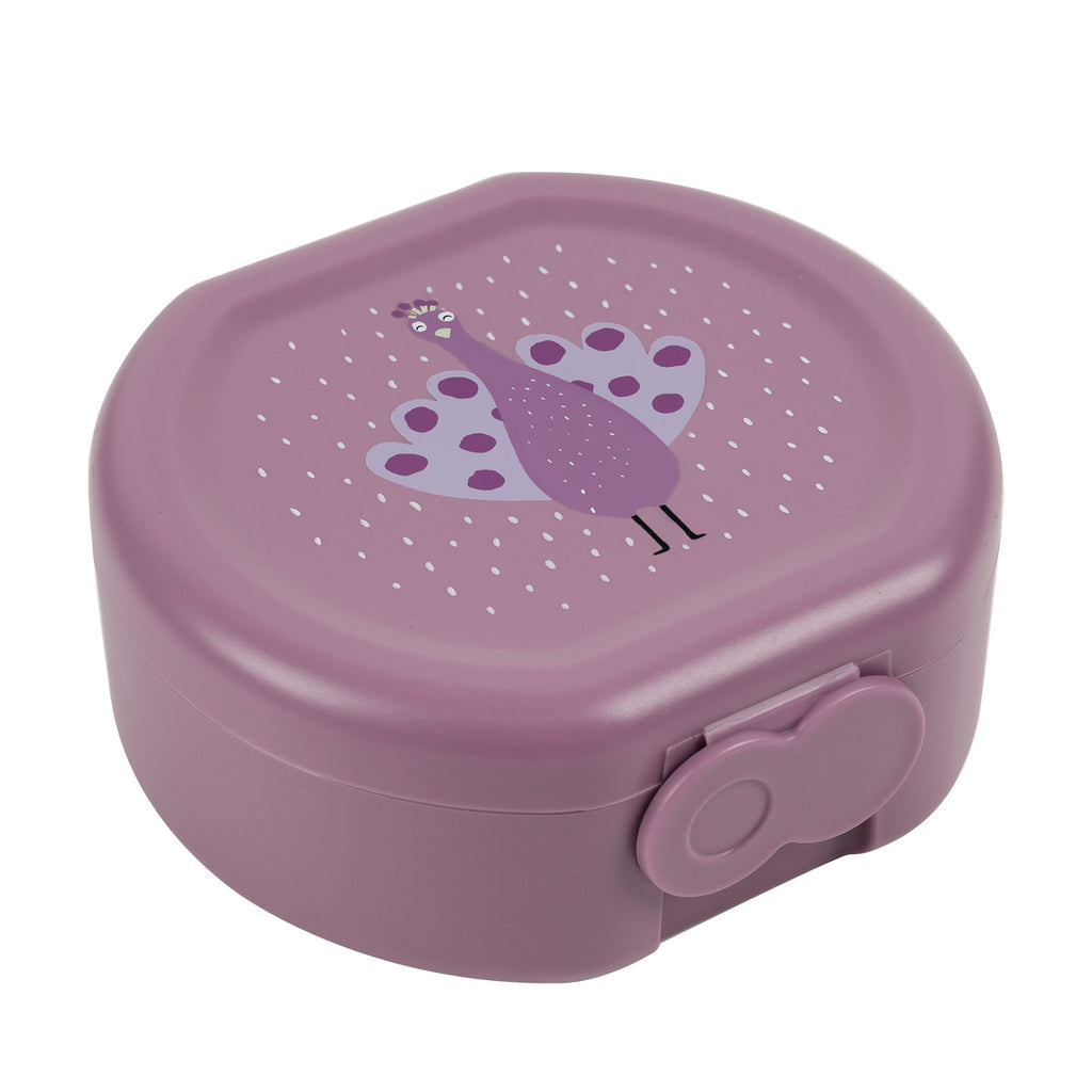 Snack box with clip - 2pcs - Mrs. Peacock