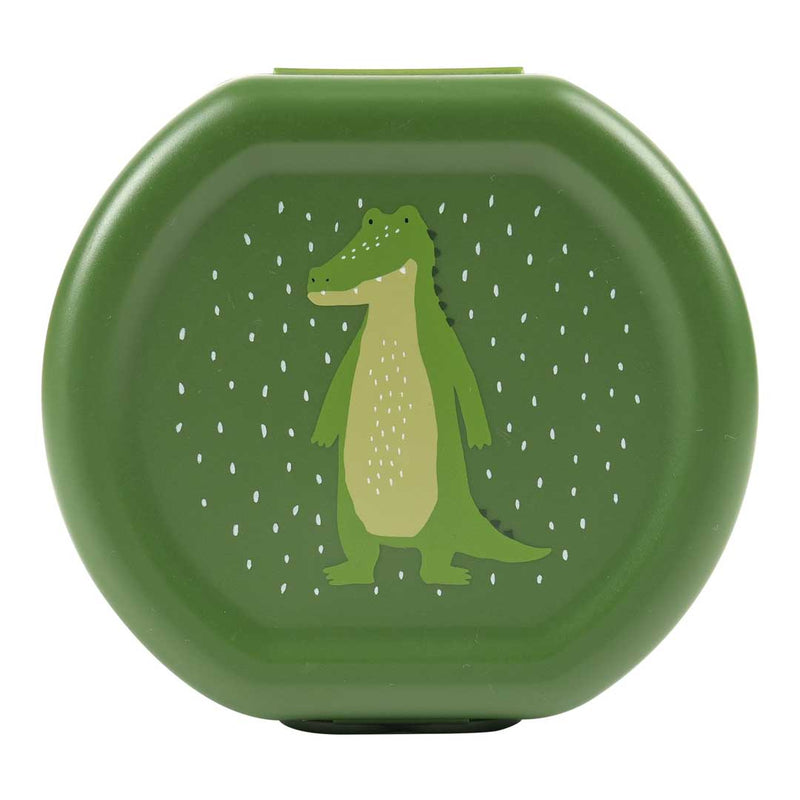 Snack box with clip - 2pcs - Mr. Alligator