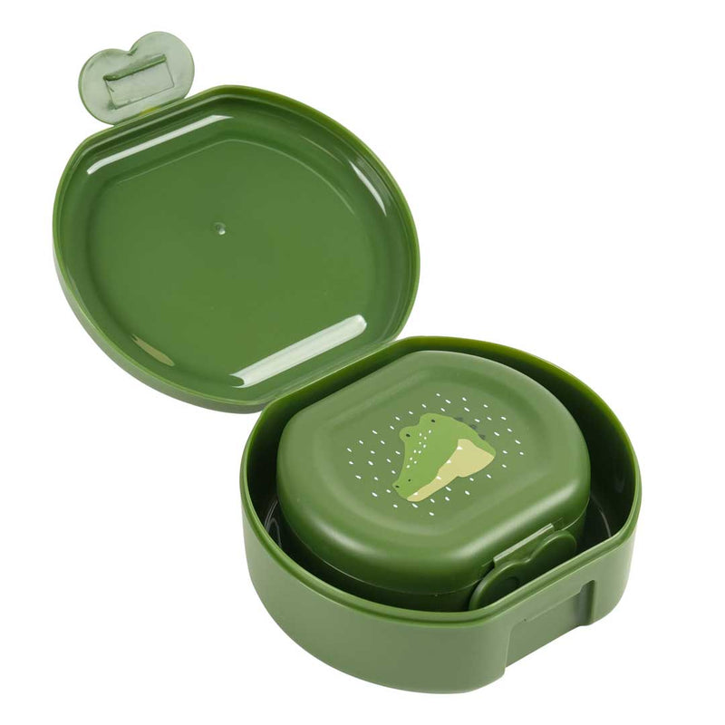 Snack box with clip - 2pcs - Mr. Alligator