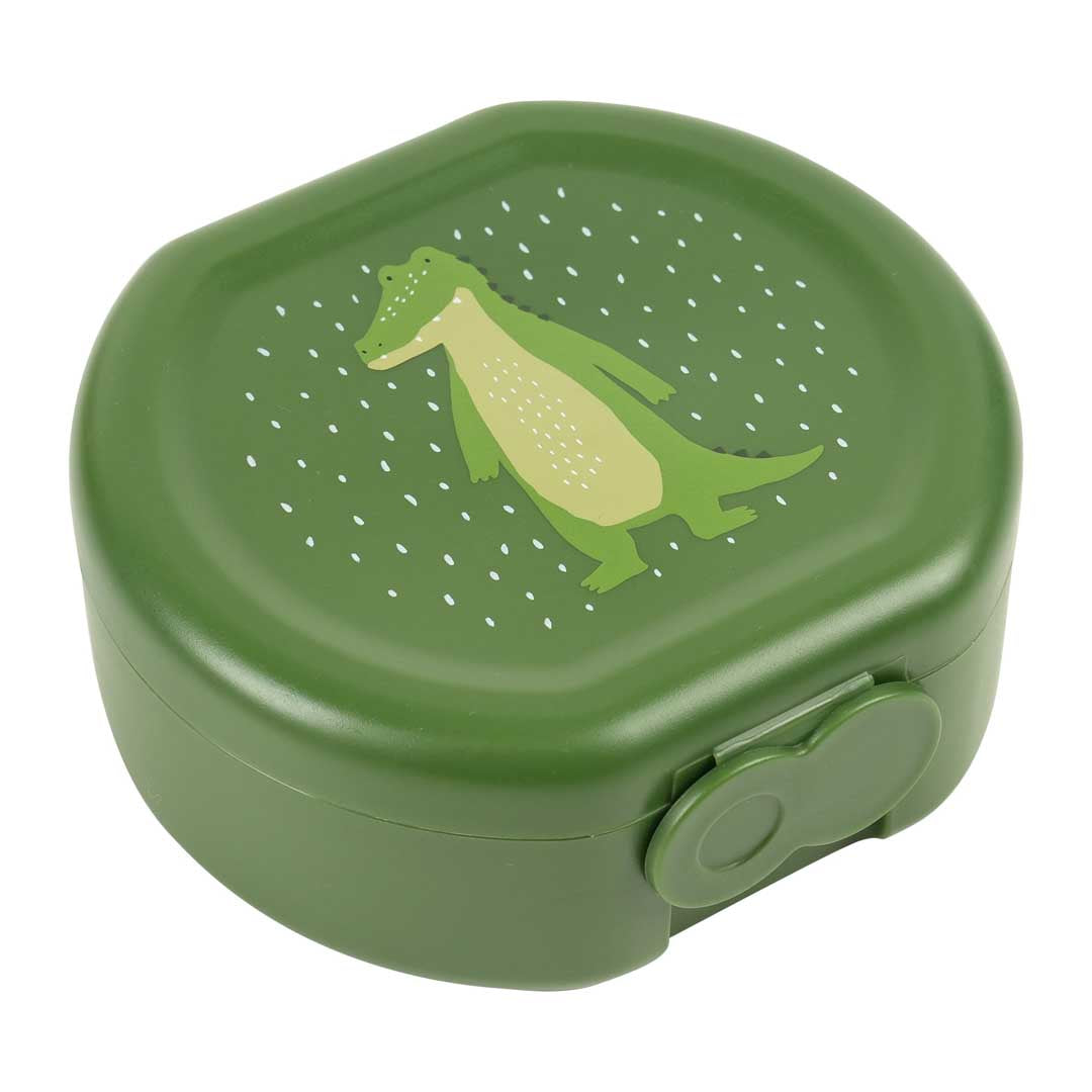 Snack box with clip - 2pcs - Mr. Alligator