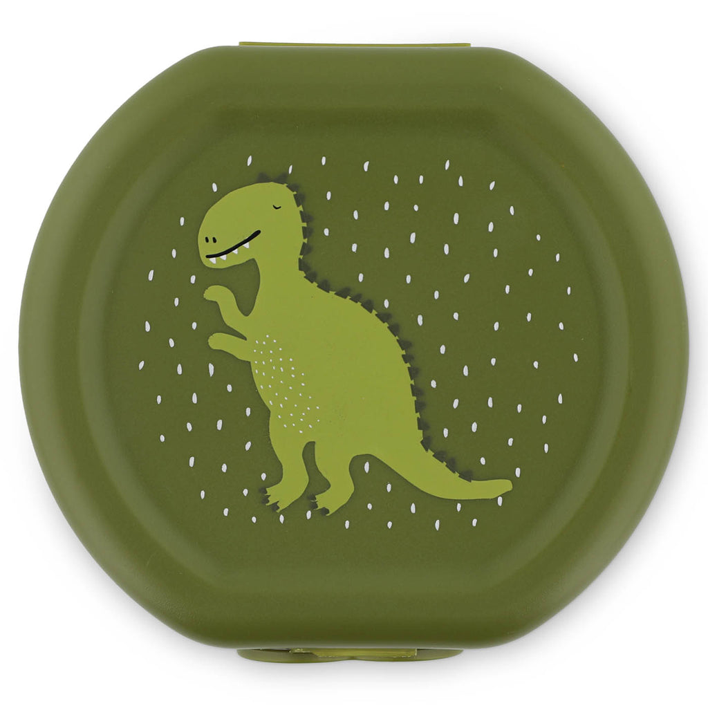 Snack box with clip - 2pcs - Mr. Dino
