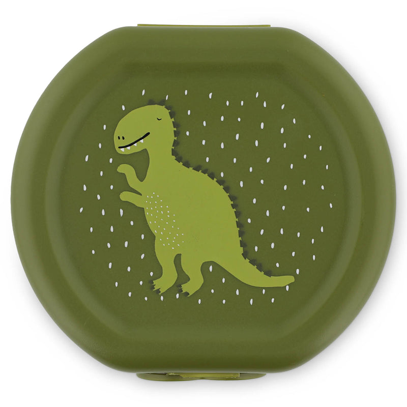 Snack box with clip - 2pcs - Mr. Dino