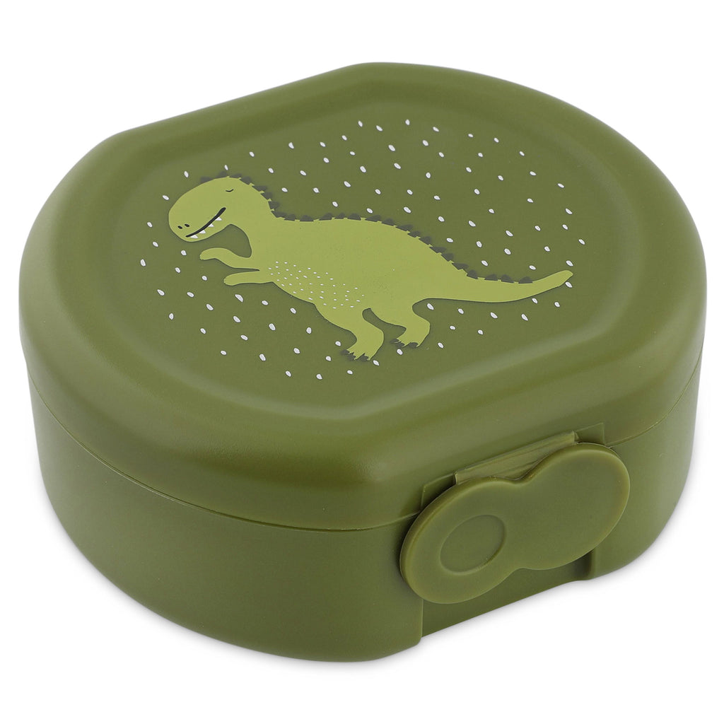Snack box with clip - 2pcs - Mr. Dino