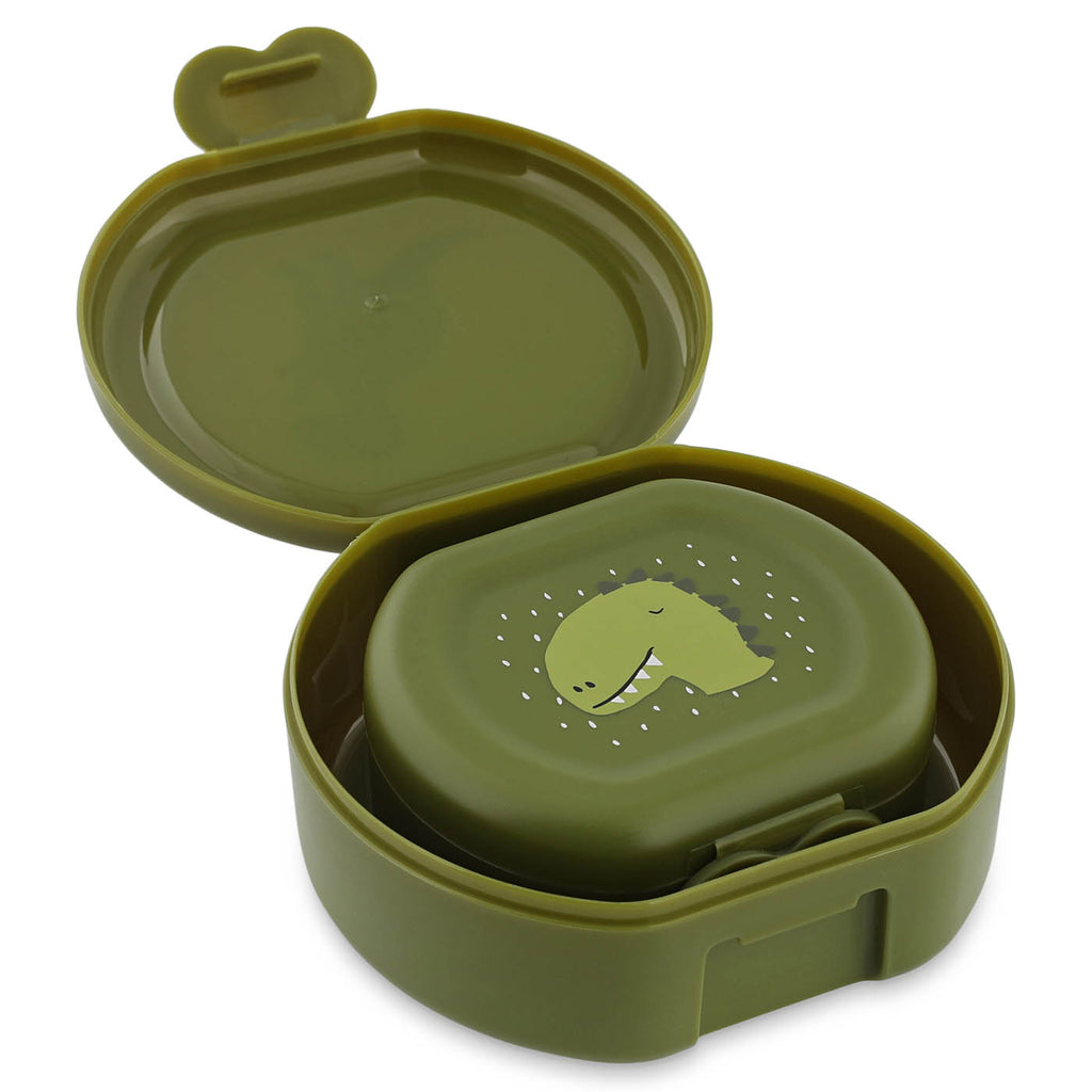 Snack box with clip - 2pcs - Mr. Dino