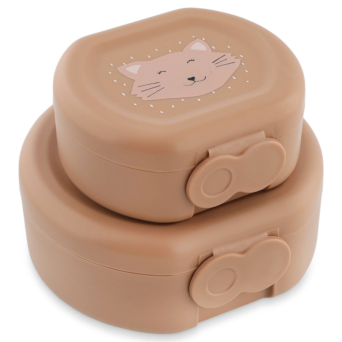 Snackbox mit Clip - 2er-Set - Mrs. Cat