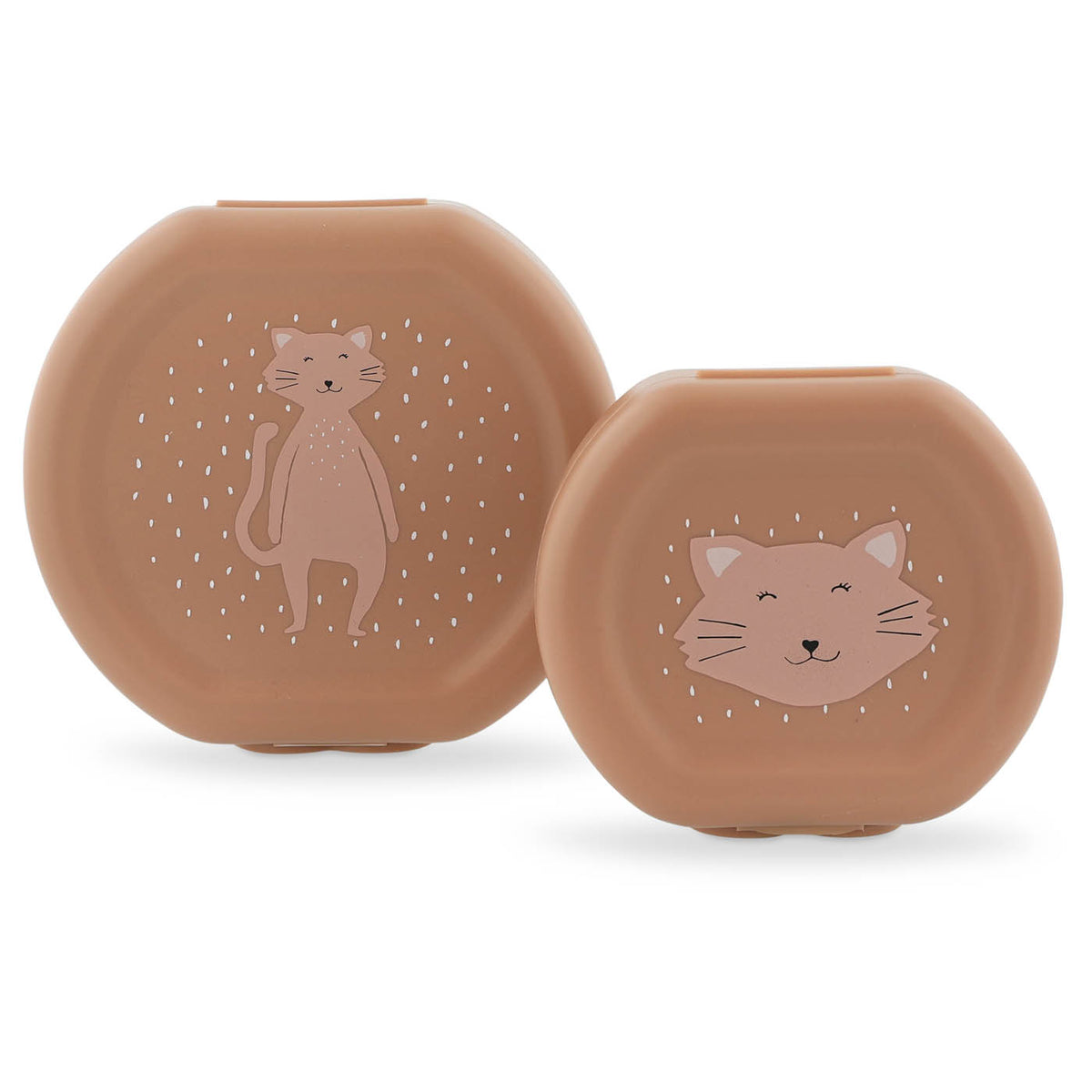 Snackbox mit Clip - 2er-Set - Mrs. Cat