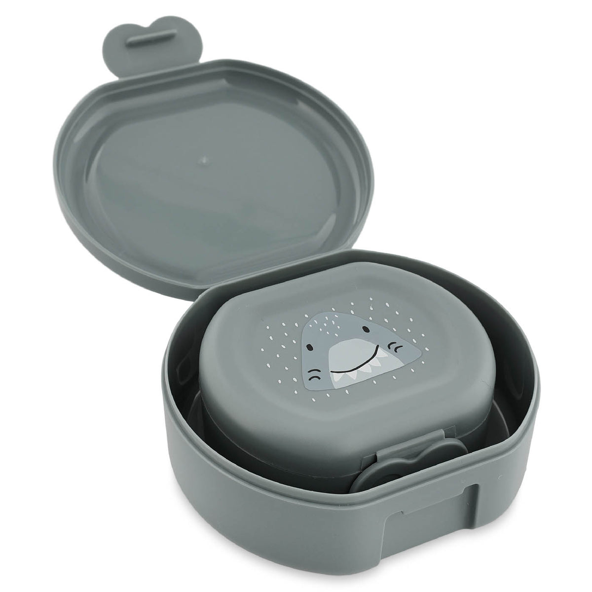Snack box with clip - 2pcs - Mr. Shark