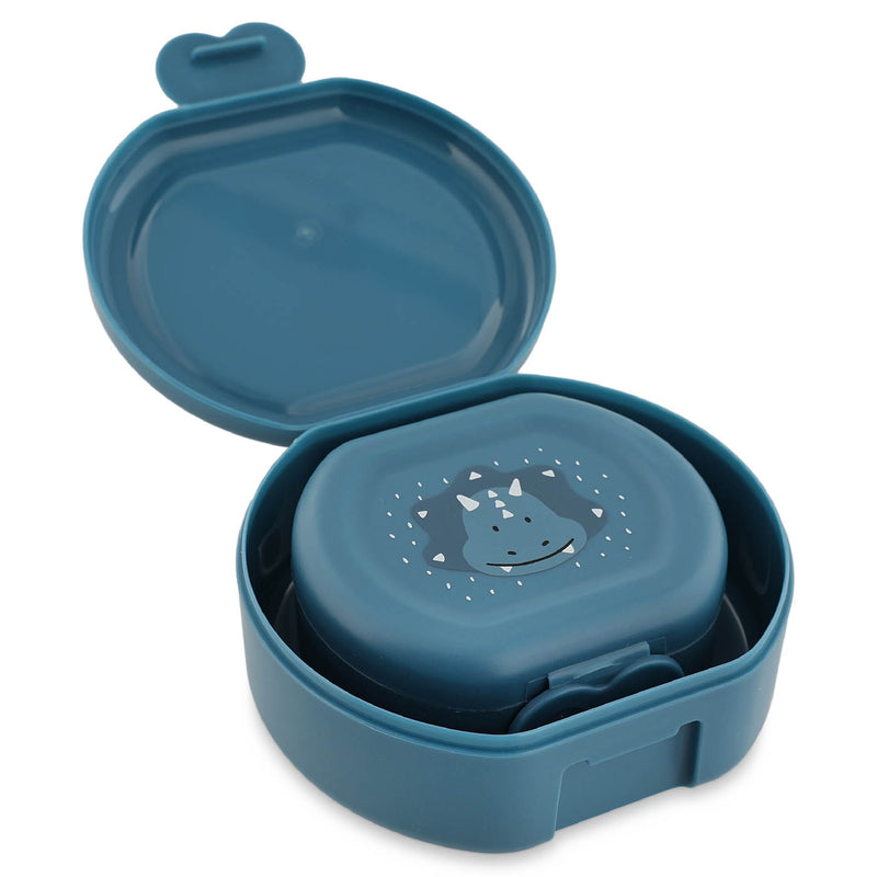 Snack box with clip - 2pcs - Mr. Triceratops