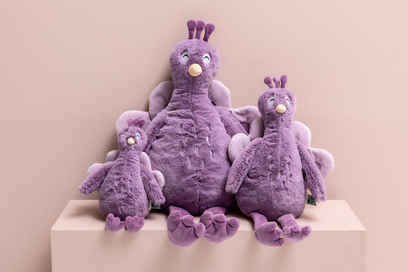 Knuffeldier - baby - Mrs. Peacock