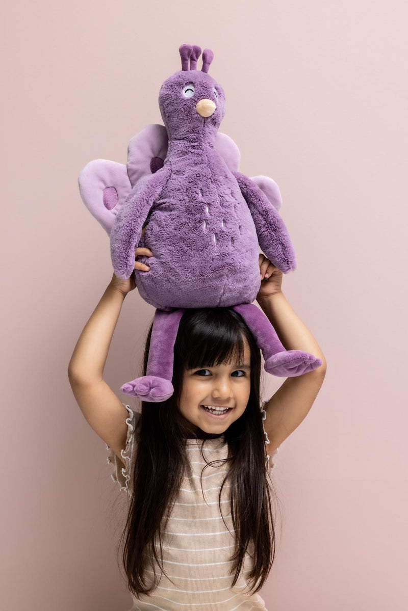 Animal de peluche - grande - Mrs. Peacock