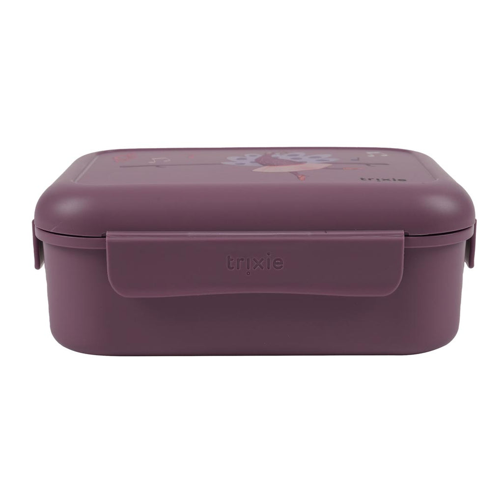 Lunch box with clips - Ballerina Mrs. Peacock