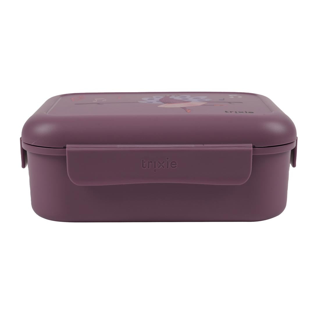 Lunch box with clips - Ballerina Mrs. Peacock