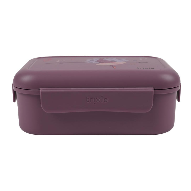 Lunch box with clips - Ballerina Mrs. Peacock