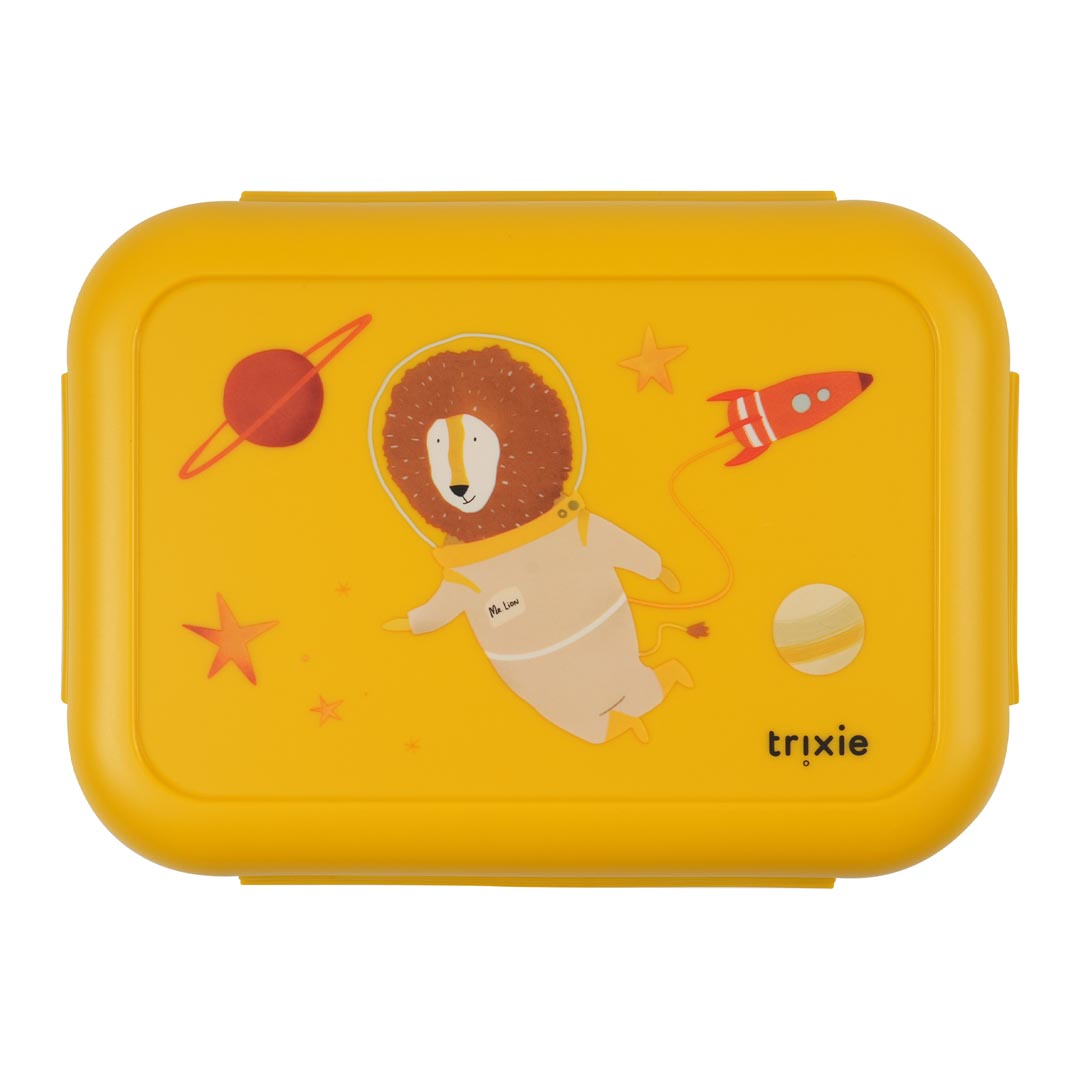 Lunch box with clips - Spaceman Mr. Lion