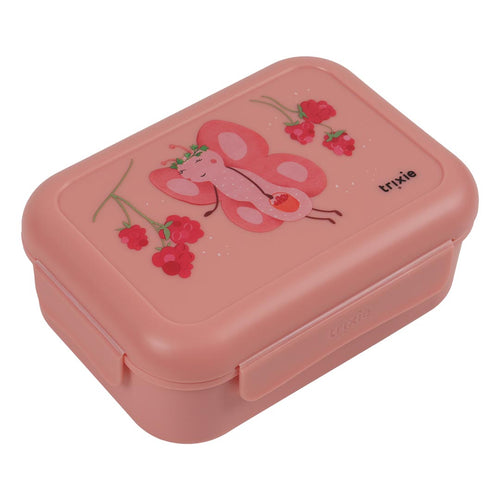 Lunch box with clips - Fruit fairy Mrs. Butterfly