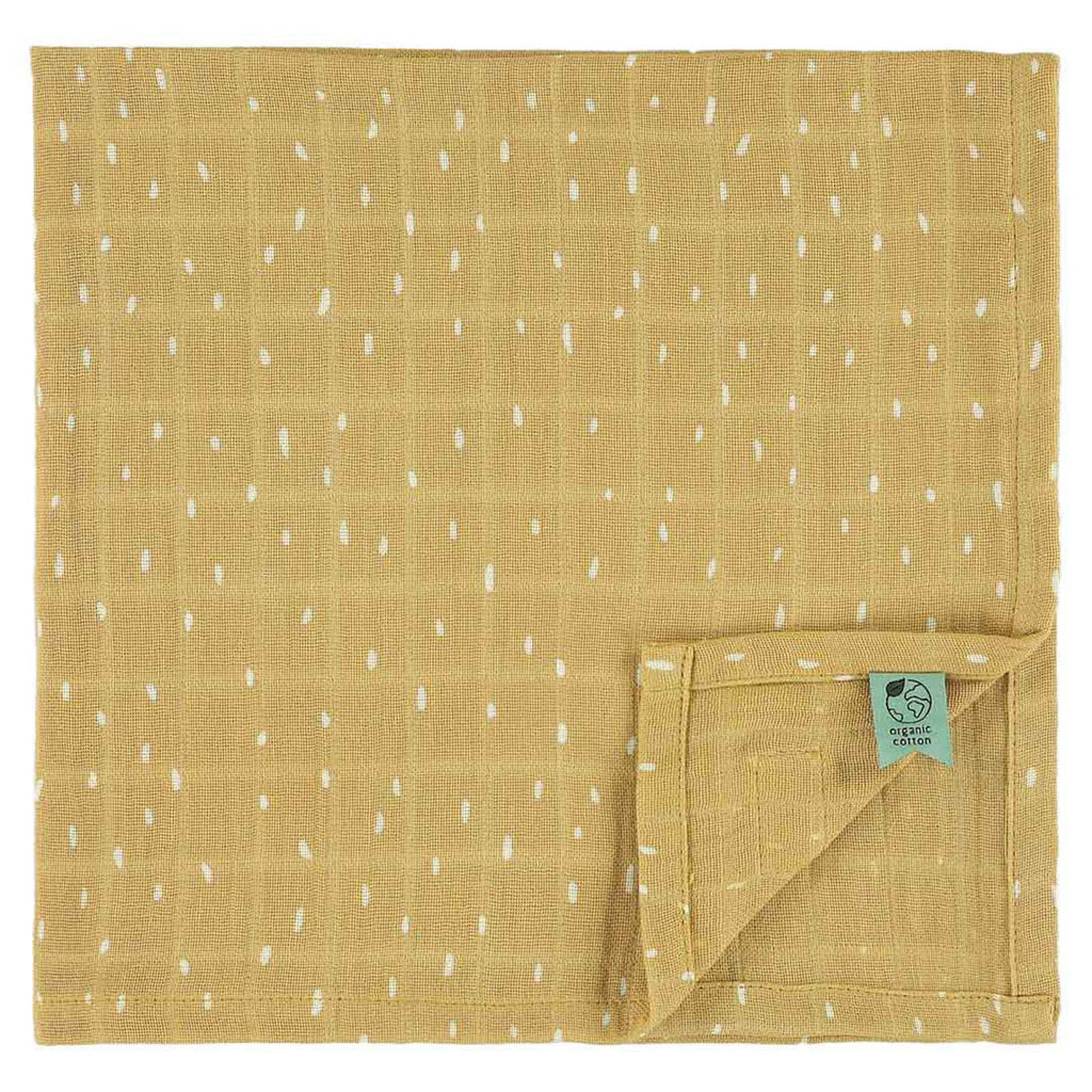 Muslin cloths 3-pack mix | 55x55cm - Lively Lion