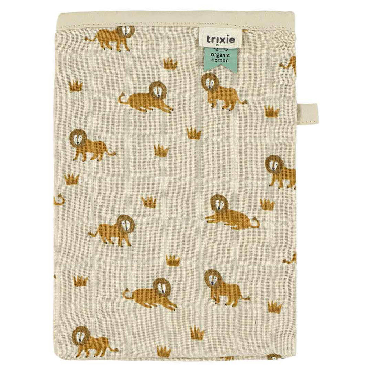 Manoplas muselina 3-pack mix - Lively Lion