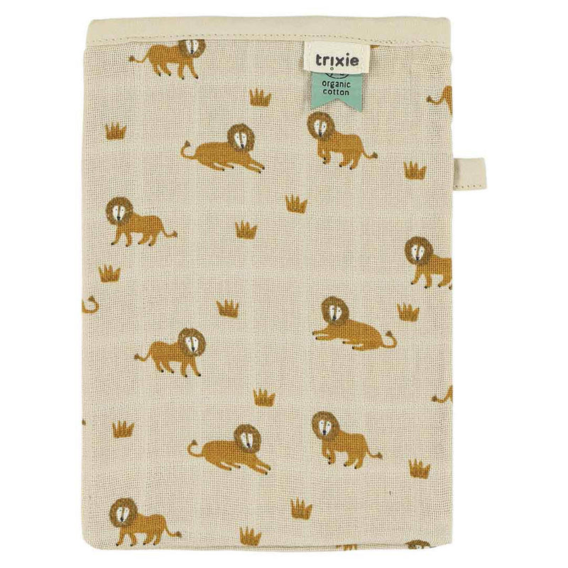 Manoplas muselina 3-pack mix - Lively Lion