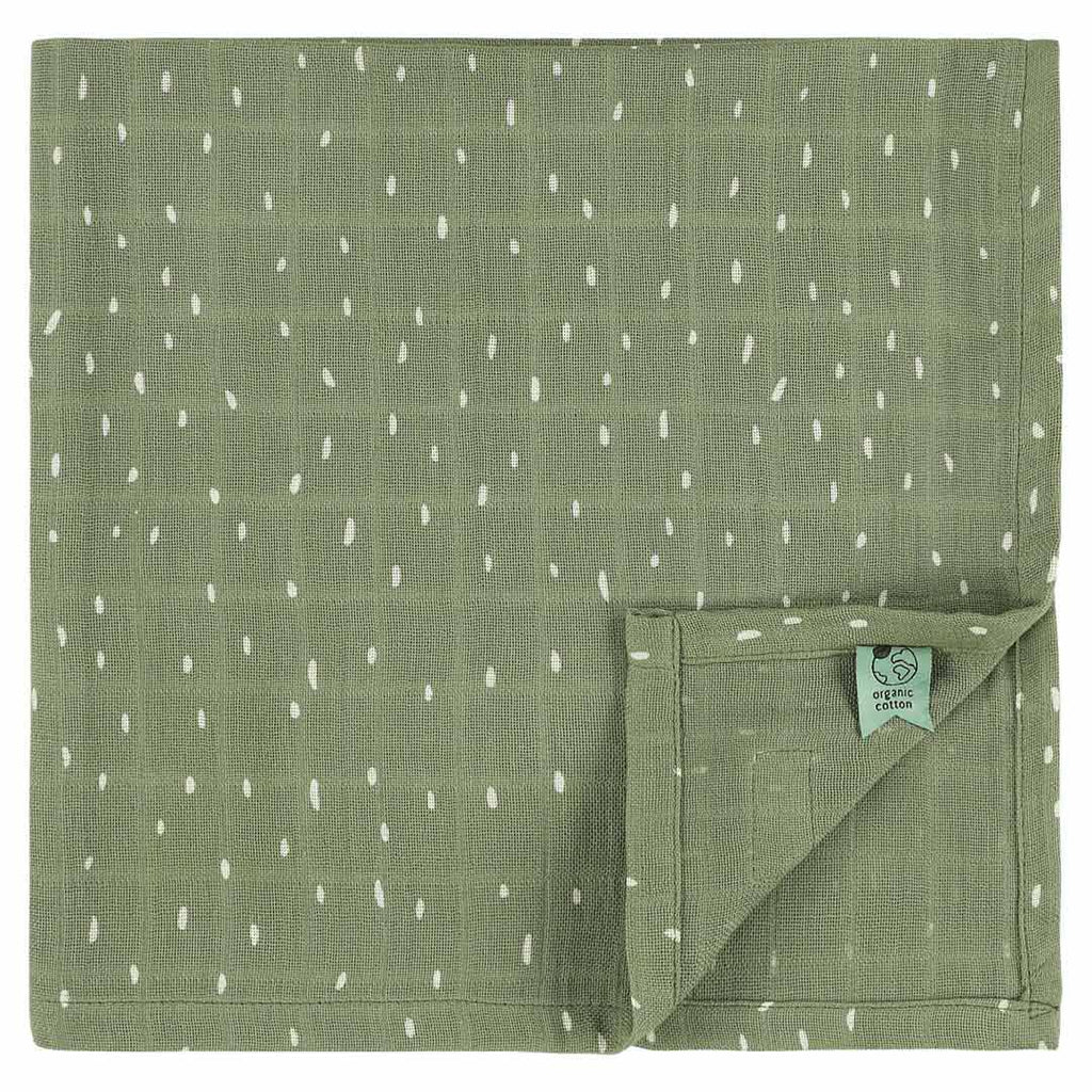 Muslin cloths 3-pack mix | 55x55cm - Daring Dino
